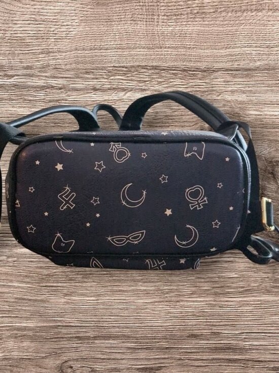 NEW!!! Loungefly x Sailor Moon Constellations Navy Mini Backpack
